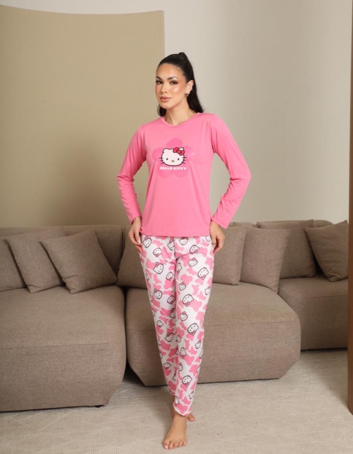 PIJAMA MANGA LONGA ISABELA