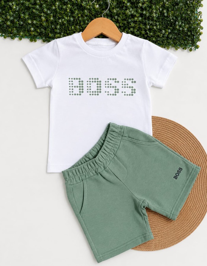 Conjunto menino Boss