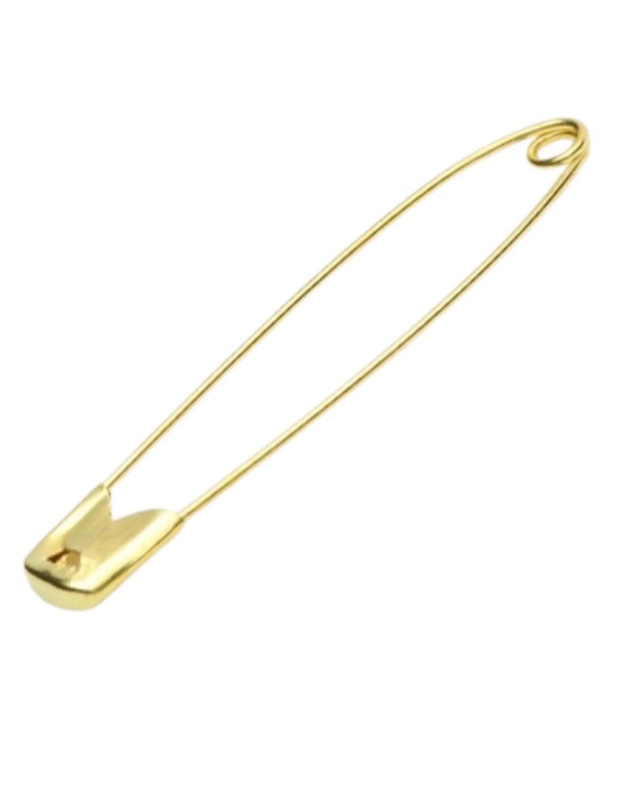 ALFINETE DE SEGURANÇA 00 - 2,2CM - PACOTE C/ 100 UNIDADES