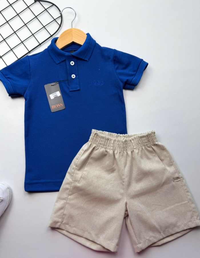 Conjunto polo linho BOSS 