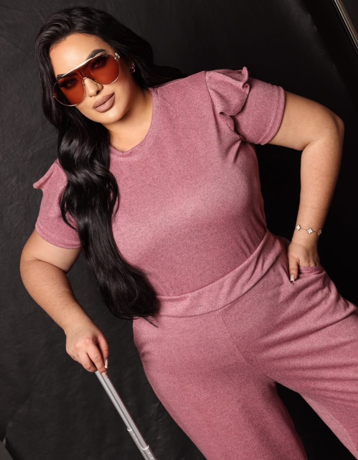 conjunto de aerolook amanda