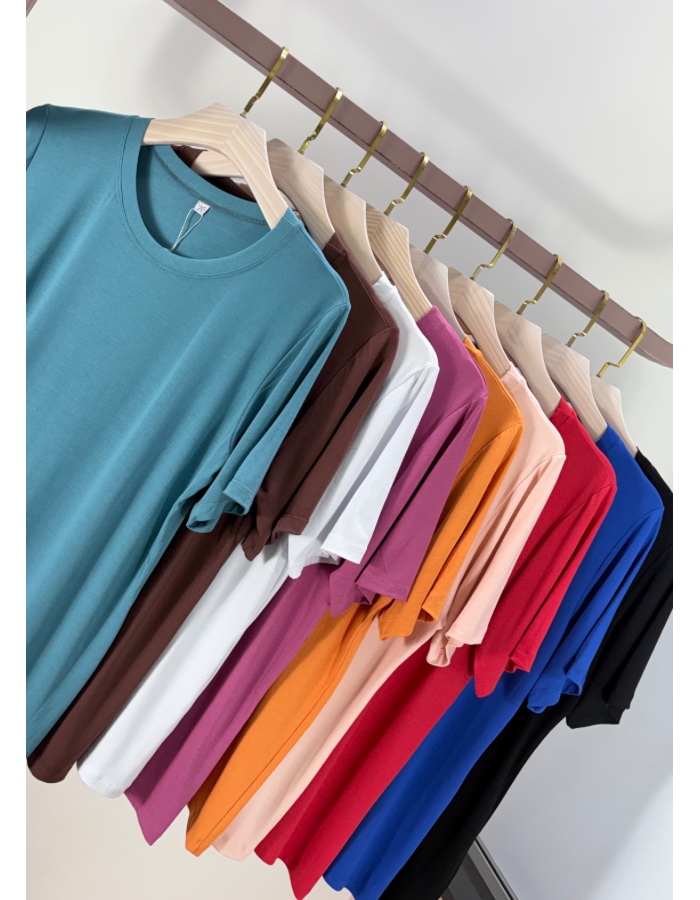 T-Shirt Pluz Size Gola Redonda