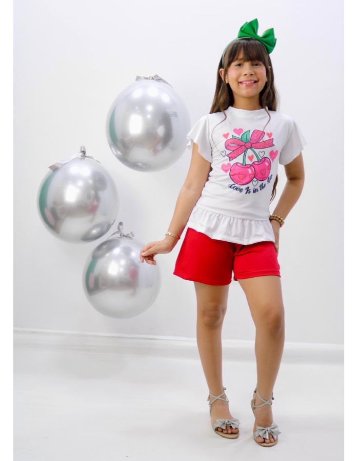Conjunto cerejas 