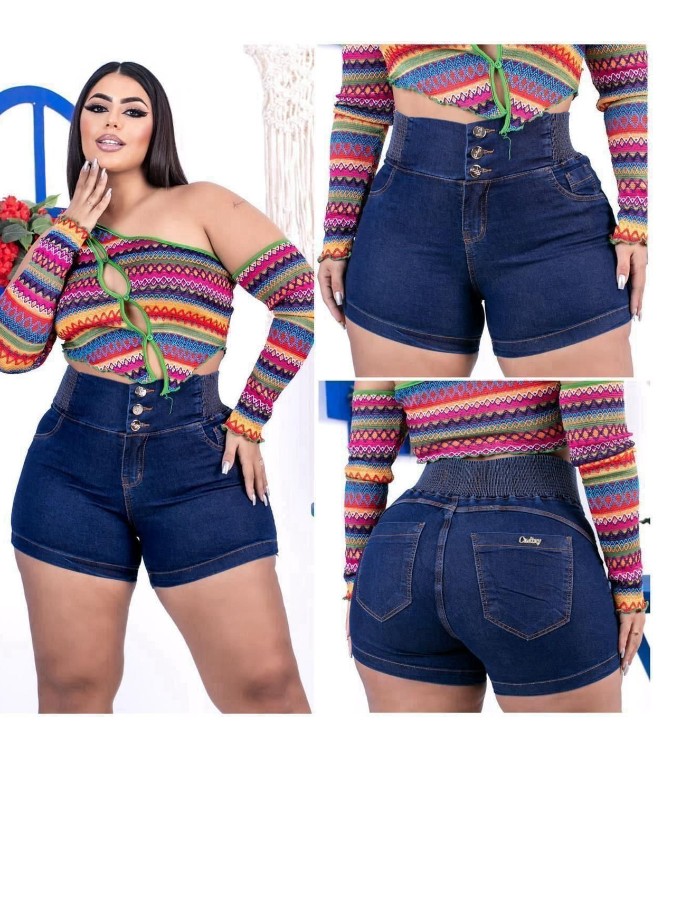 SHORT PLUS SIZE JEANS