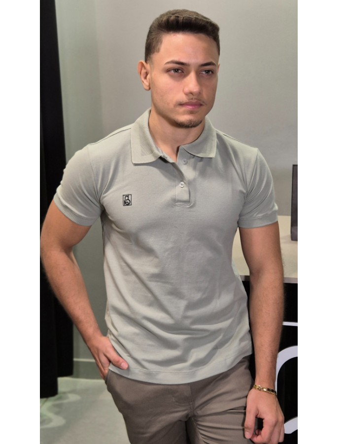 CAMISA GOLA POLO PIQUET 2 BOTÕES TRADICIONAL