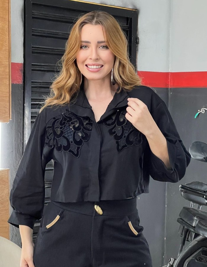 BLUSA RENDA