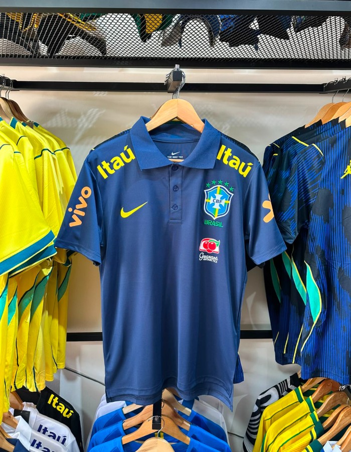 BRASIL 2022/2023 POLO AZUL