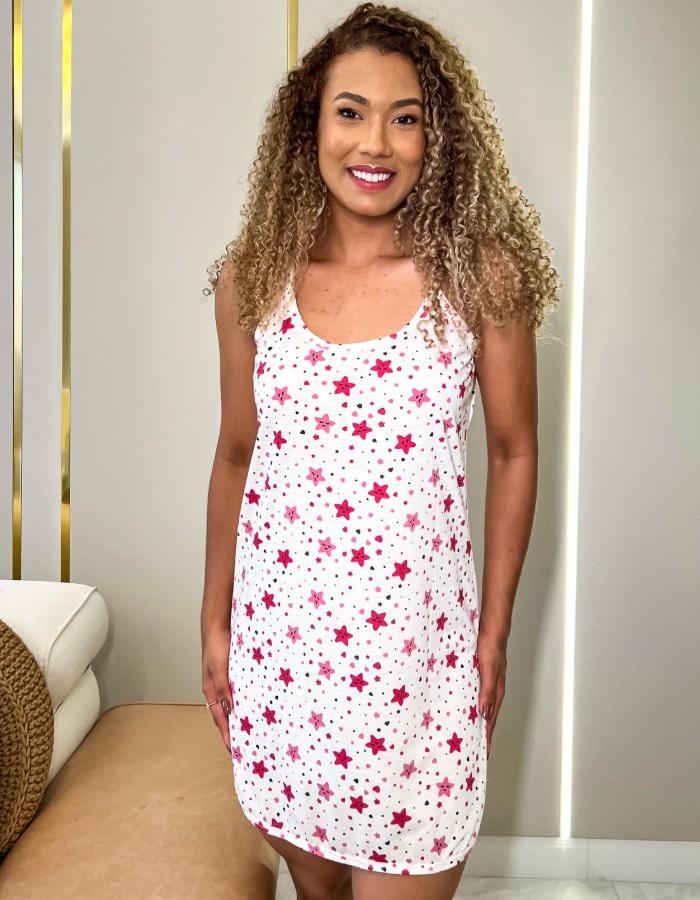 CAMISOLA ESTAMPADA ALÇA FINA