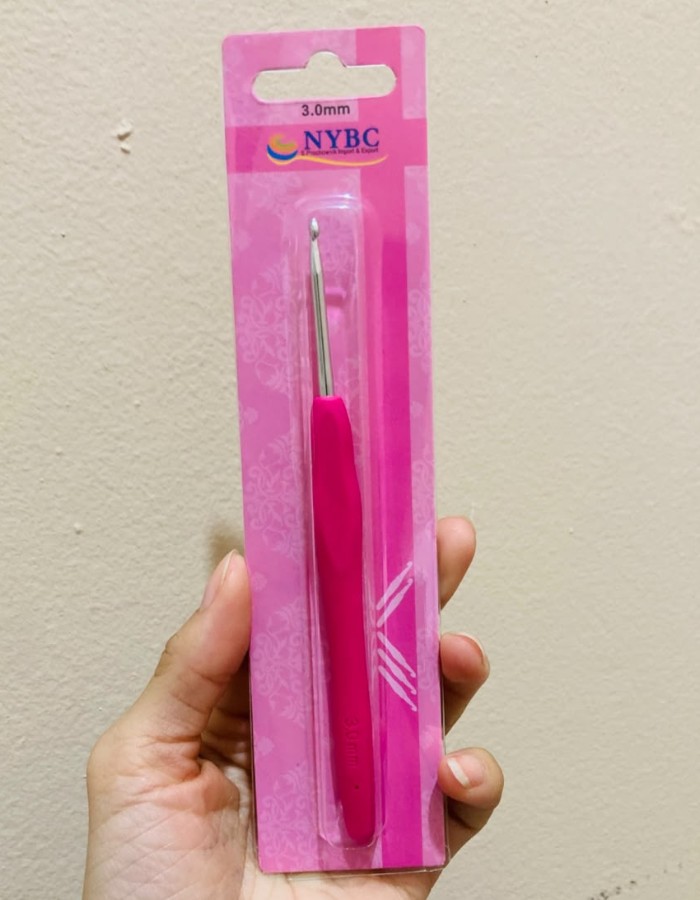 AGULHA PARA CROCHE 3,0MM - C/ 1 UNIDADE