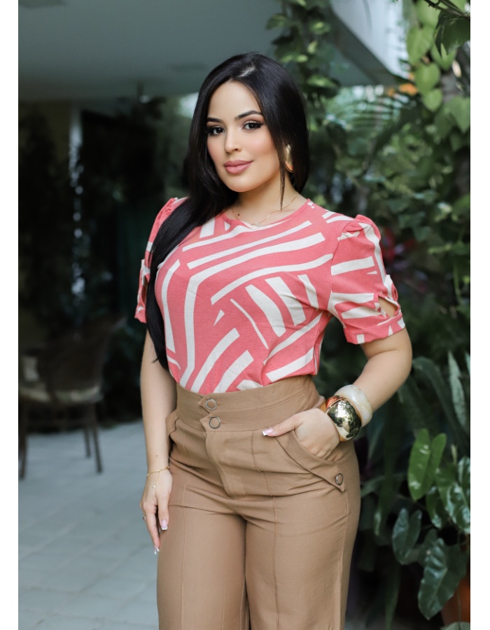 Blusa Slim Bia 