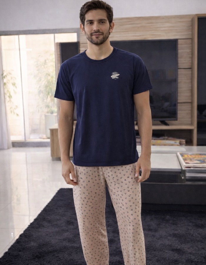 PIJAMA M/MANGA COM CALÇA