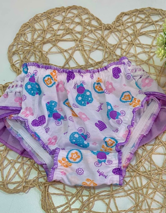CALCINHA INFANTIL BABADO