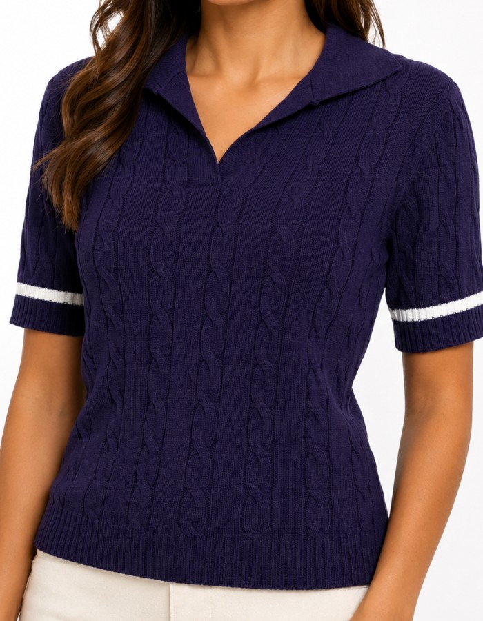 Blusa Modal trançada