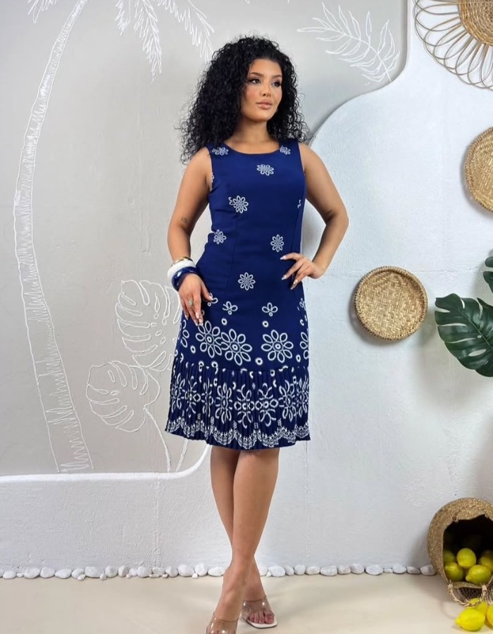 VESTIDO MIDI REGATA