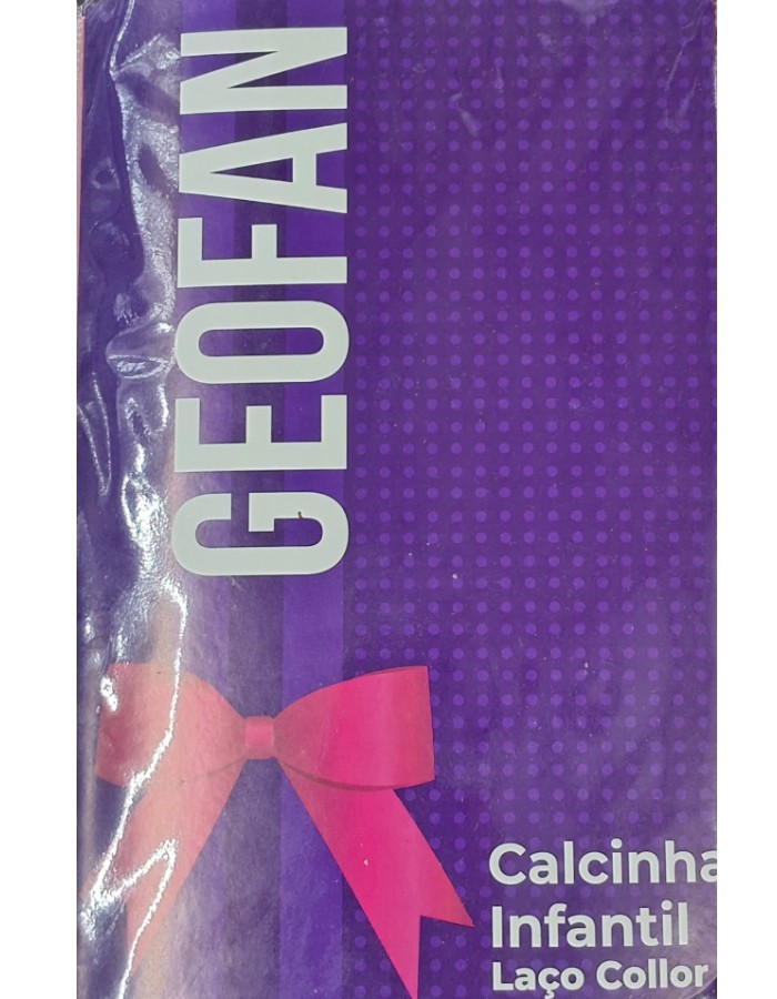 CALCINHA INFTIL LÇO COLLOR GEOFAN