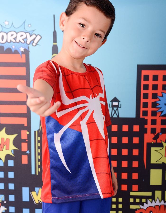 FANTASIA INFANTIL HOMEM ARANHA