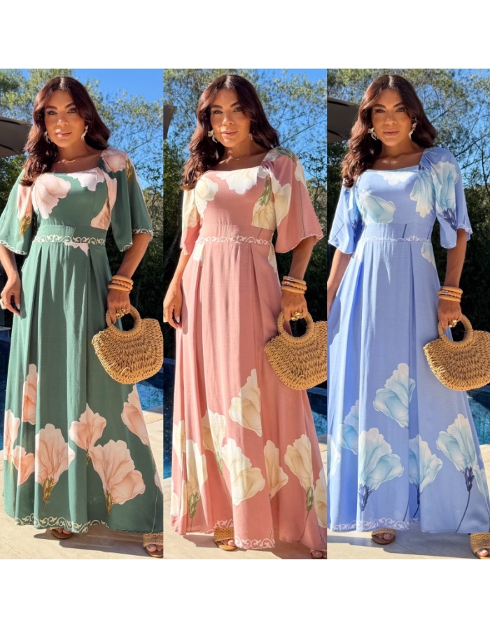 Vestido longo Alissa
