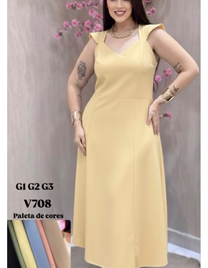 Vestido plus 
