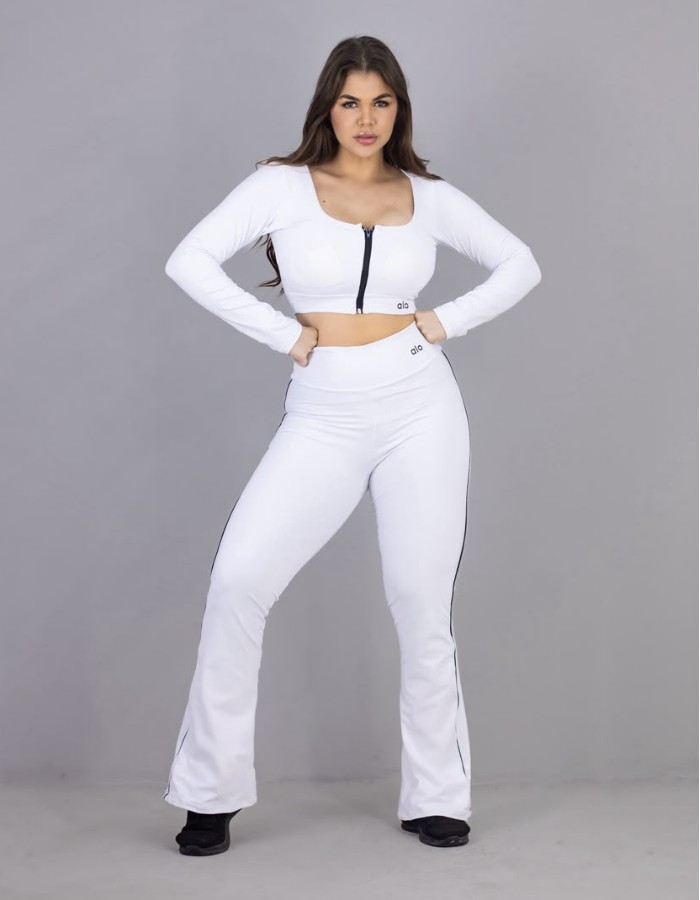 CONJUNTO CALÇA BAILARINA TOP LUA