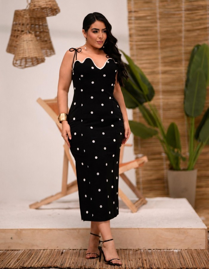 VESTIDO SAINT-TROPEZ (COM ALÇA DE VIÉS)