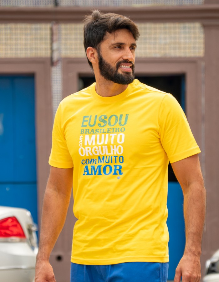 CAMISA DIFERENCIADA - EU SOU BRASILEIRO
