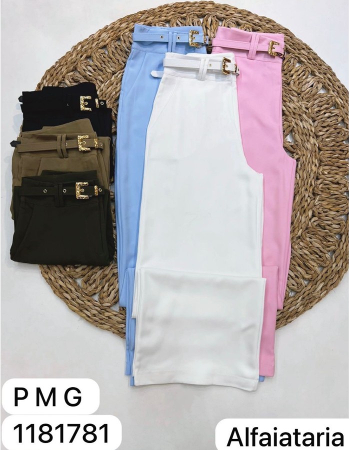 CALÇA PANTALONA ALFAIATARIA
