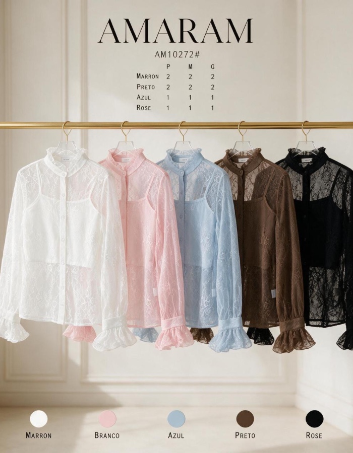 A blusa chiquerrima