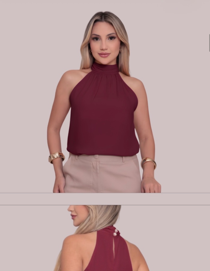 Blusa Gola Alta