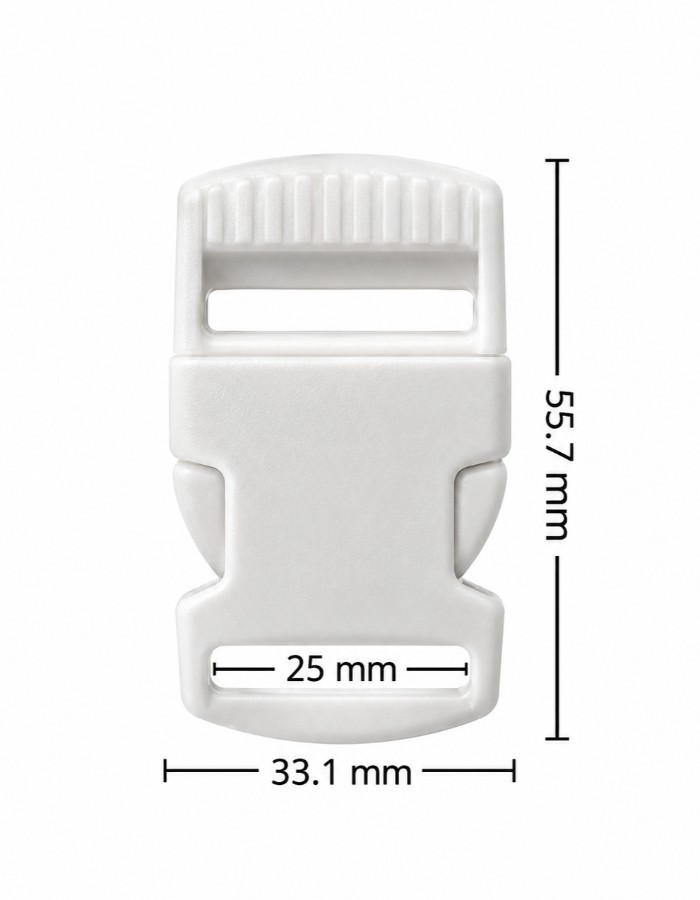 FECHO 5001 25MM FEMEA E MACHO 1 UND