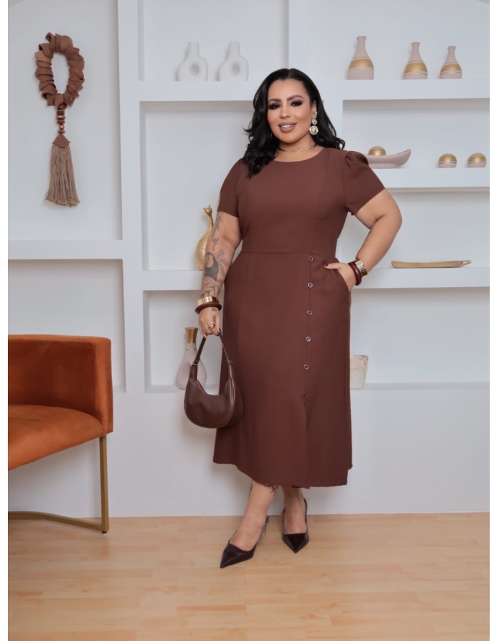 Vestido plus Laura 