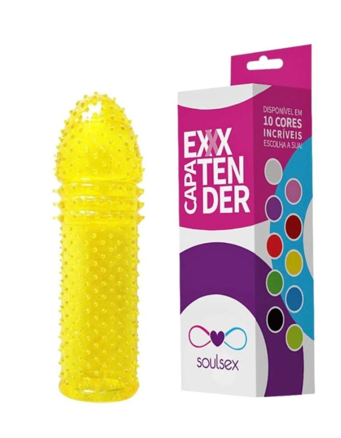CAPA PENIANA EM SILICONE  15 CM