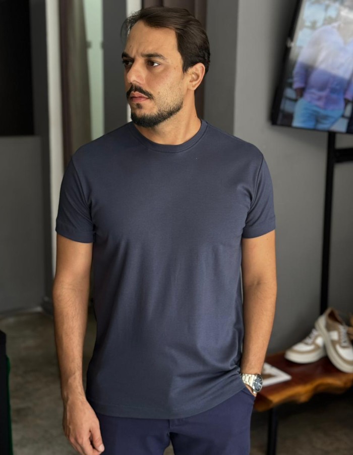 SUEDINE GOLD AZUL MARINHO CLARO
