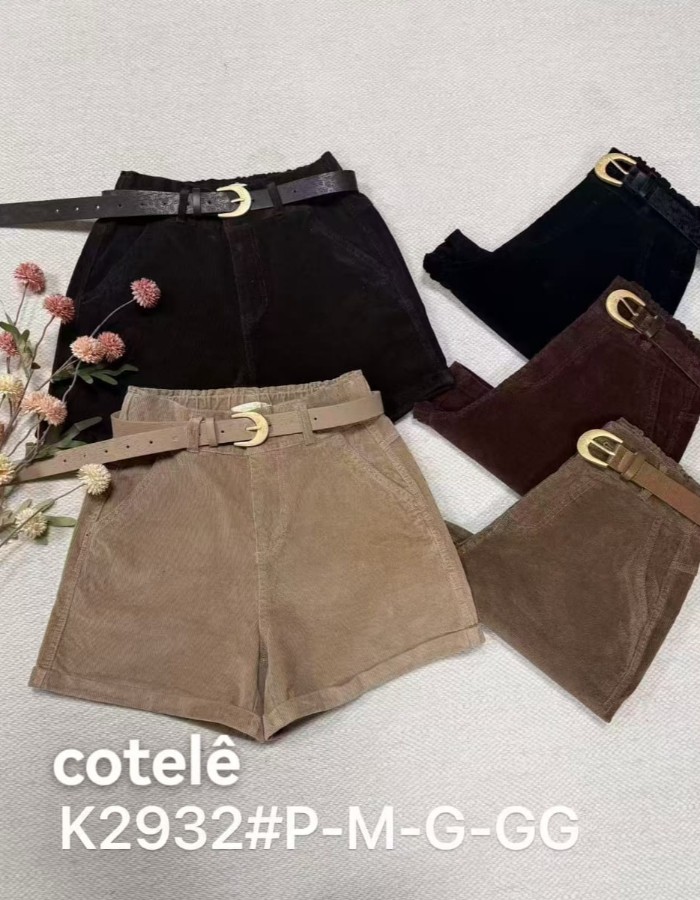 SHORT COM CINTO