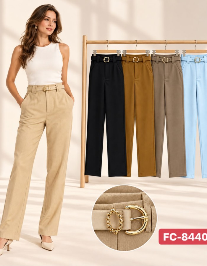 CALÇA RETA ALFAIATARIA PREMIUM