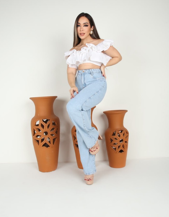 CALCA WIDE LEG SLIM