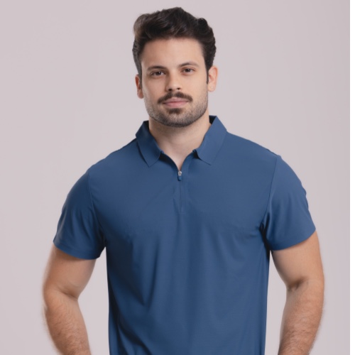 CAMISA DE ZÍPER TECH