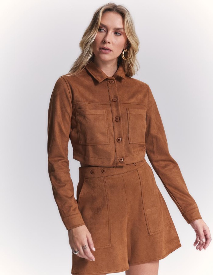 SHORT RETO SUEDE