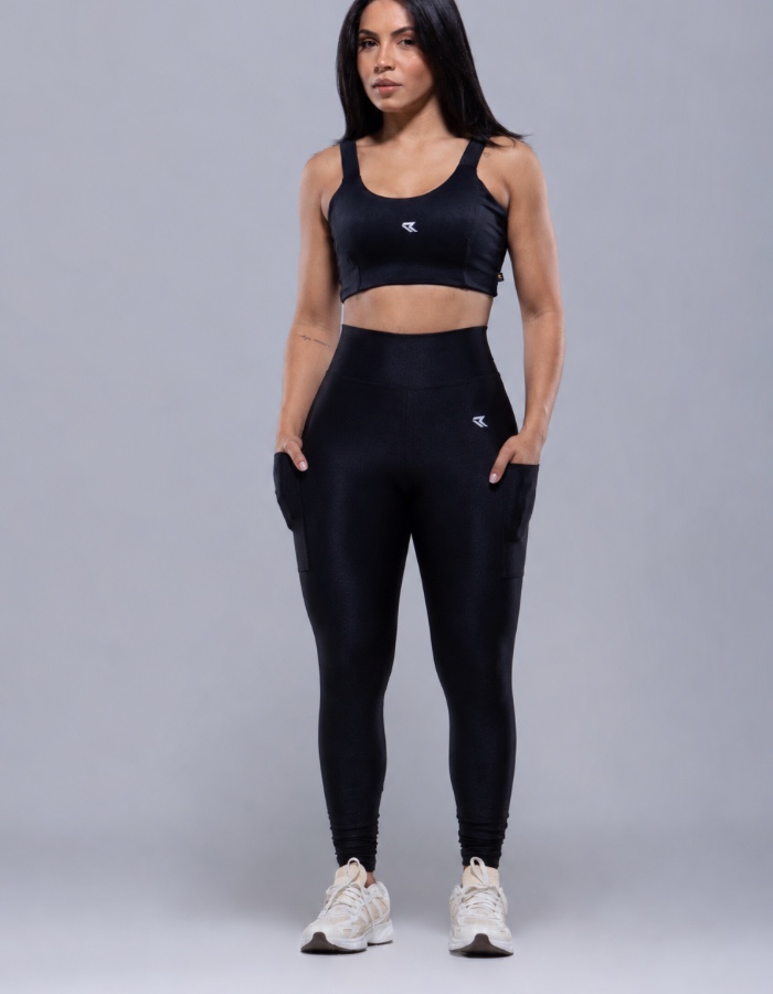 Conjunto Calça com bolso lateral
