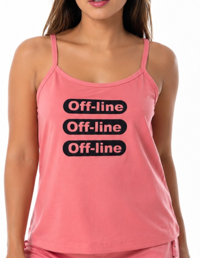 APENAS BLUSA ALÇA-OFF LINE