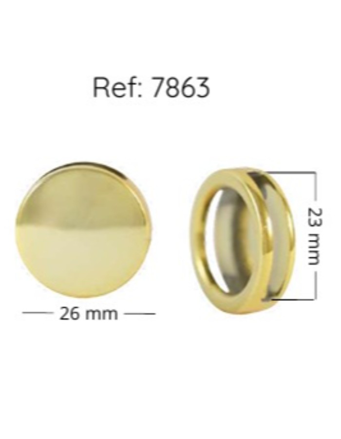 ACESSORIO 7863 DOURADO 1 UND