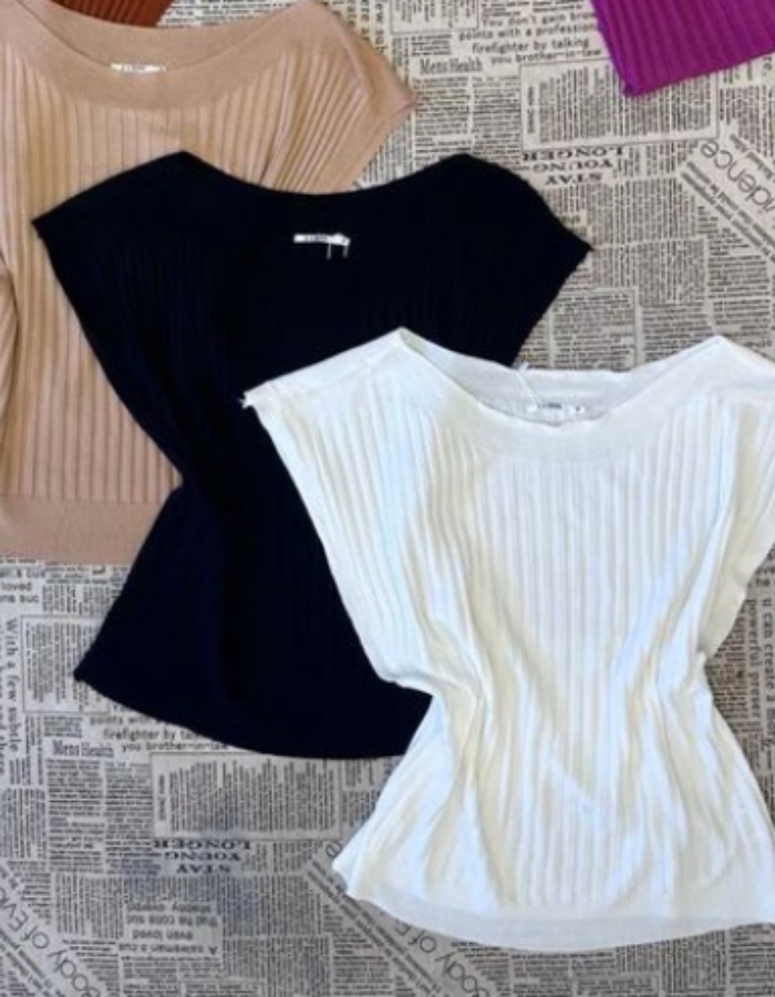 BLUSA TRICO MODAL DETALHE DE LISTRA
