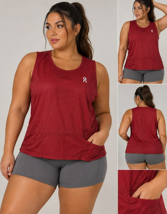 REGATA COM BOLSO PLUS EM DRYFIT