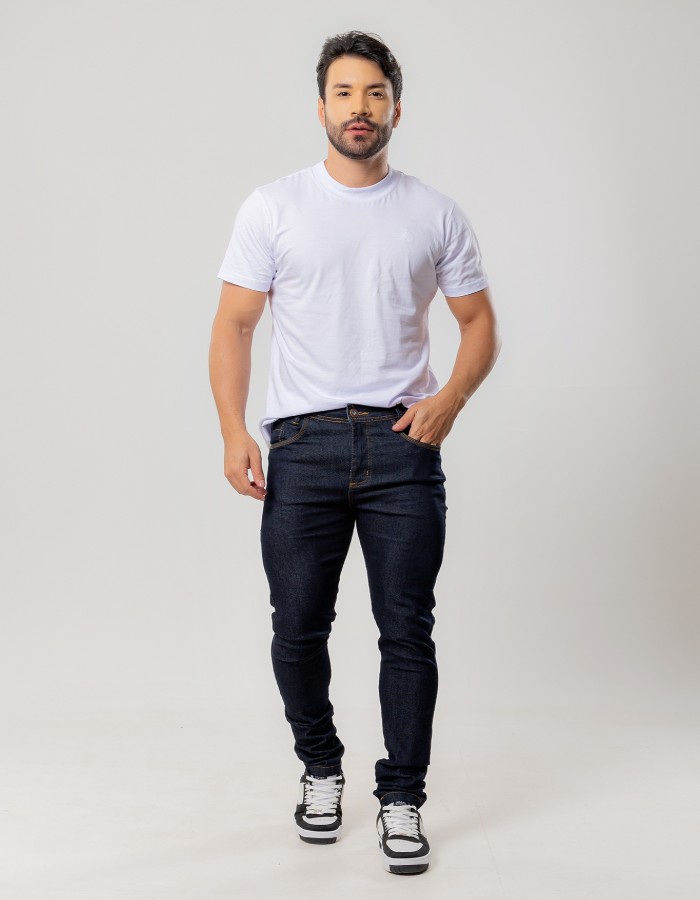 CALÇA MASCULINA ESCURA