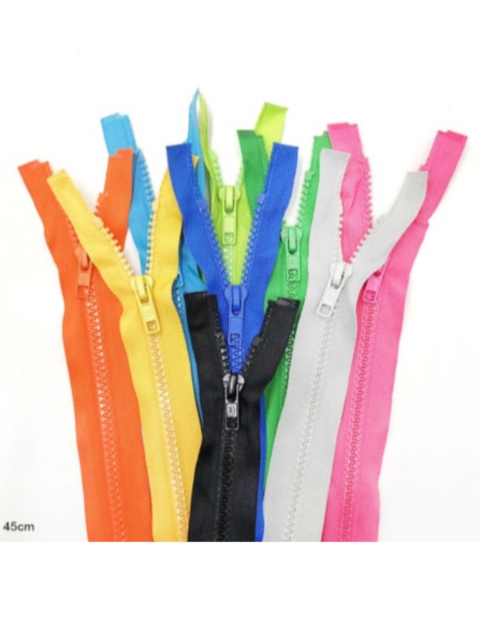 ZIPER VISLON DESTACAVEL 45CM - PACOTE C/ 100 UNDADES