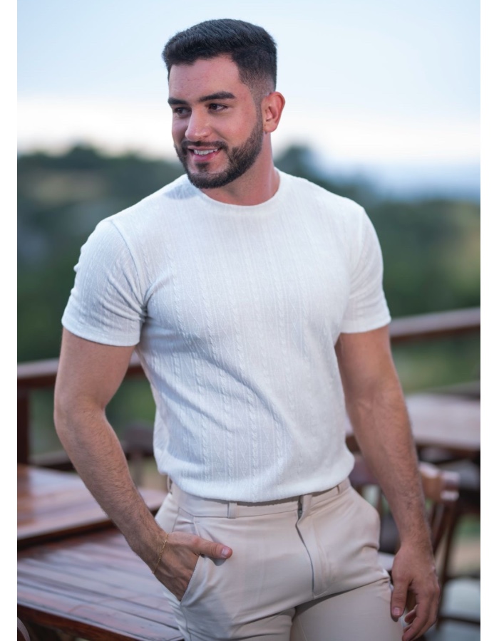 Camisa Básica Tricô (R: 9 -AJ)