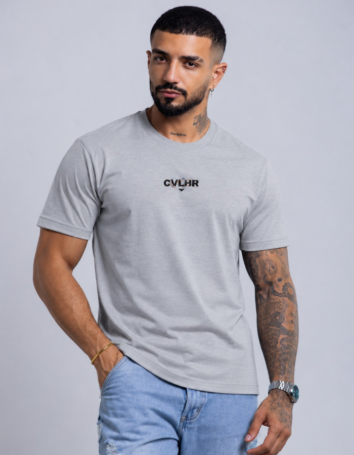 CAMISETA ALGODÃO ESTAMPADA