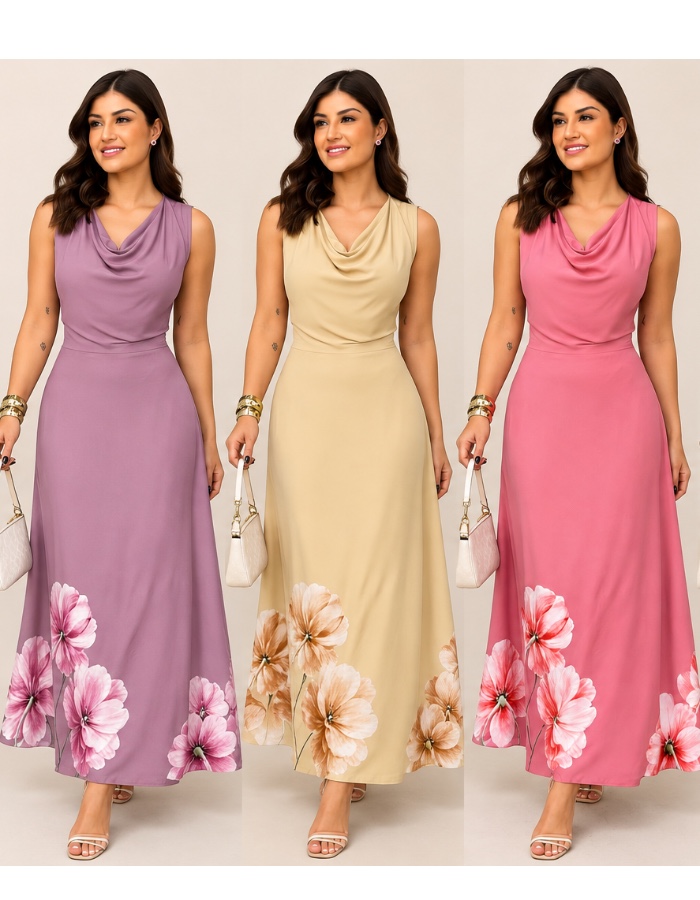 Vestido longo Karin