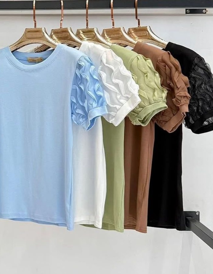 BLUSA DETALHE MANGA
