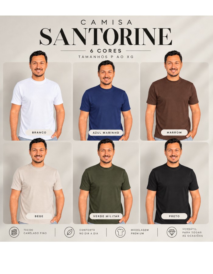 Camisa Santorine
