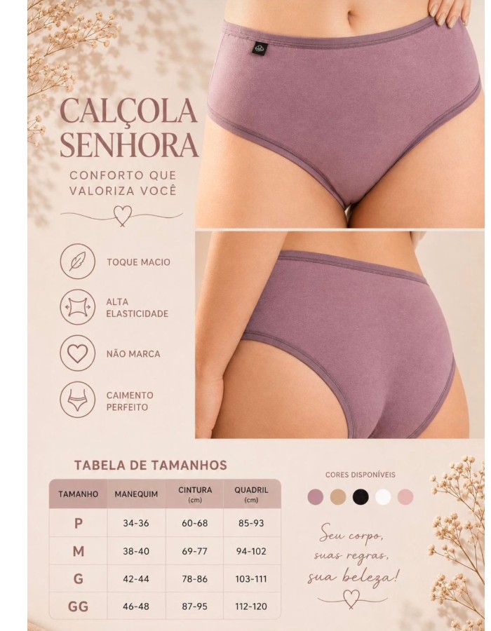 CALCINHA COTON COLLIE